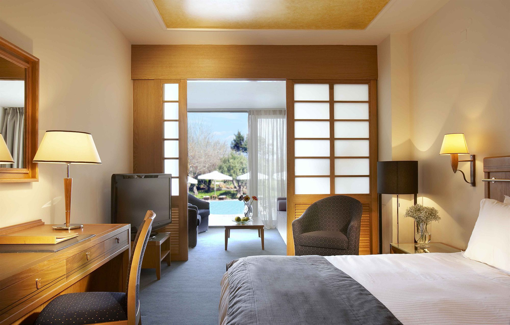 アレクサンダー ビーチ ホテル ＆ スパ アレクサンドルポリス エクステリア 写真 A room at the hotel